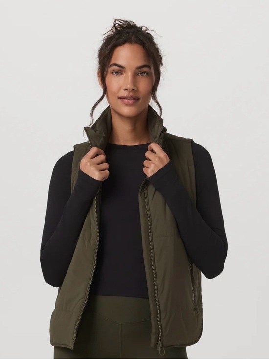 Vuori Jackets & Blazers - Vuori Canyon Insulated Vest - Size L - Color: Olive